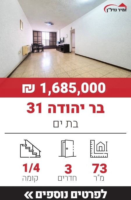 בר יהודה 31, בת ים