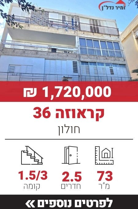 קראוזה 36, חולון